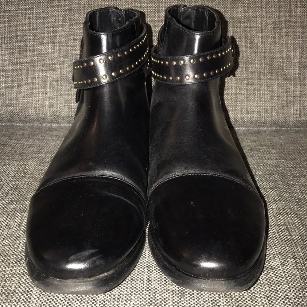 BALENCIAGA BLACK BOOTIES SIZE 38 - Picture 6 of 7